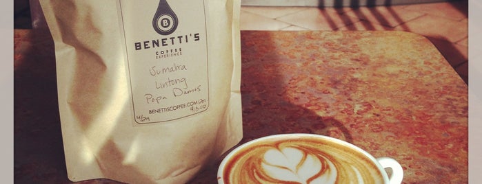 Benetti's Coffee Experience is one of สถานที่ที่ Ryan ถูกใจ.