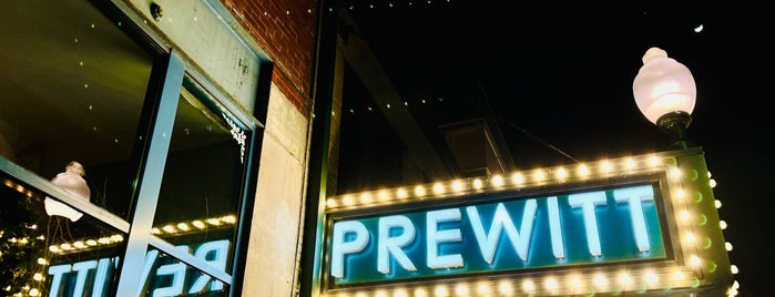 The Prewitt Restaurant + Lounge is one of Indy.