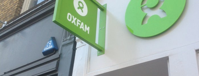 Oxfam Bookshop is one of LONDON.