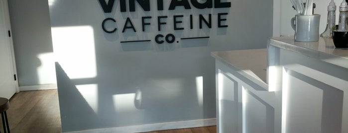 Vintage Caffeine Co. is one of Favourite Coffee Shops.