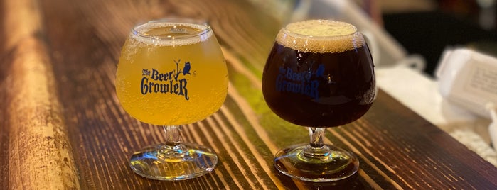 The Beer Growler Brookhaven is one of Tempat yang Disukai Patrick.