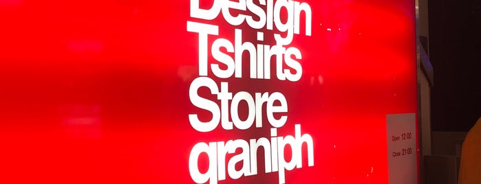Design Tshirts Store graniph is one of Tokyo List.