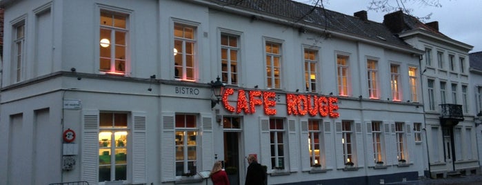 Café Rouge is one of สถานที่ที่บันทึกไว้ของ Brik.
