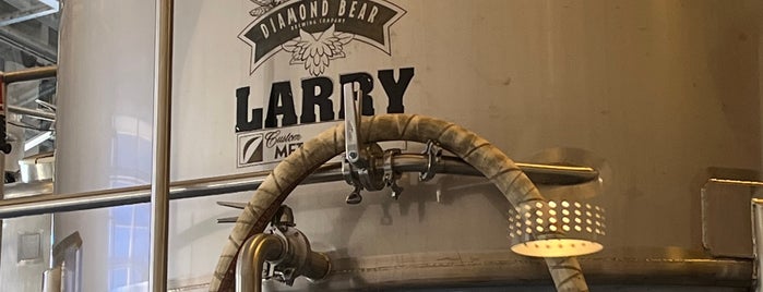 Diamond Bear Brewery is one of Tempat yang Disukai Erik.