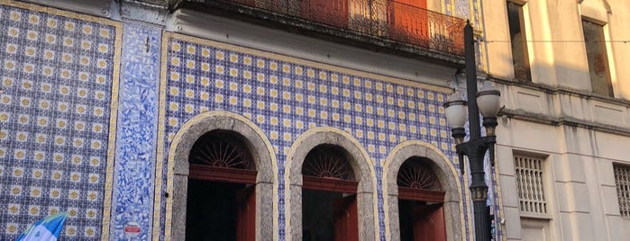 Casa da Frontaria Azulejada is one of Lugares para conhecer em Santos.