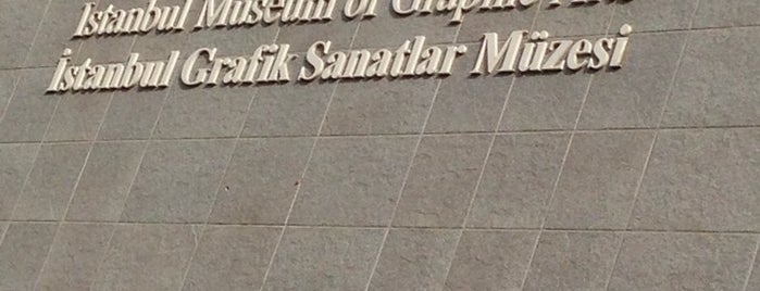 Imoga İstanbul Grafik Sanatlar Müzesi is one of สถานที่ที่บันทึกไว้ของ Ozan.