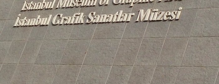 Imoga İstanbul Grafik Sanatlar Müzesi is one of Tempat yang Disimpan Ozan.