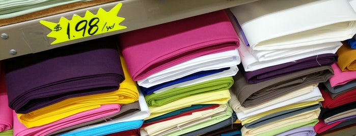 M & L Fabrics-Discount Store is one of Fabric Stores.