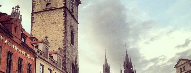 Old Town Square is one of Prague.