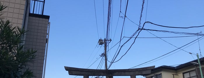 大山阿夫利神社 一の鳥居 is one of 行きたい.