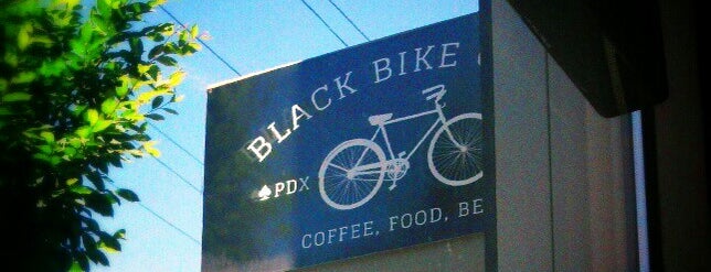 Black Bike Cafe is one of to do in Portland.