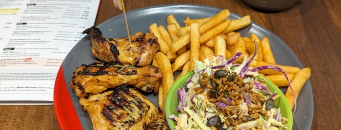 Nando's is one of Victoria Lunch.