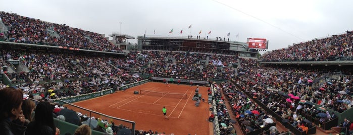 Stade Roland Garros is one of France.