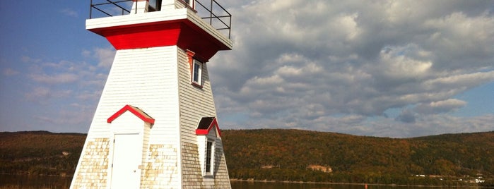 MacNeil Beach Lighthouse is one of Canada.