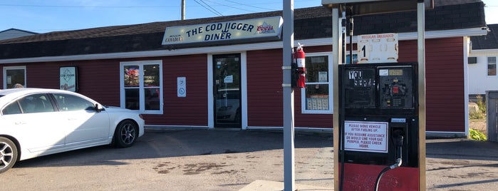 The Cod Jigger Diner is one of Newfounland.