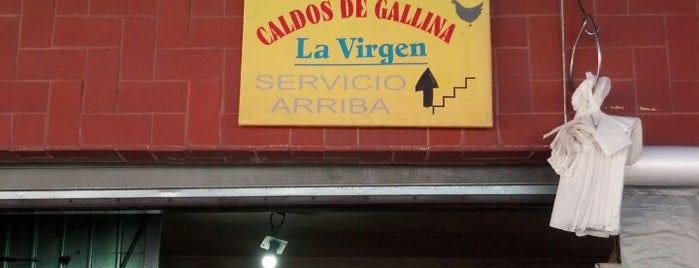 Caldos de gallina la virgen is one of Tempat yang Disukai Dave.