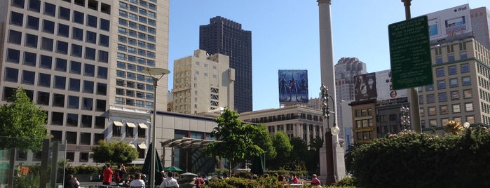 Union Square is one of san fran.