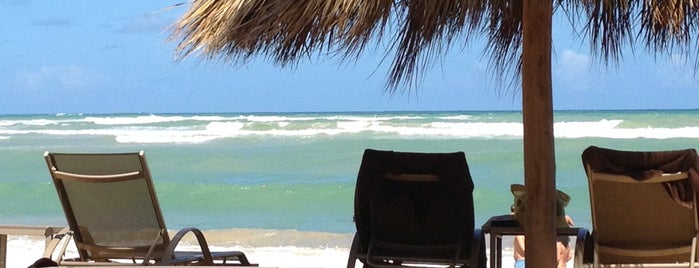 Beach at Breathless Punta Cana Resort & Spa is one of สถานที่ที่ Lauren ถูกใจ.