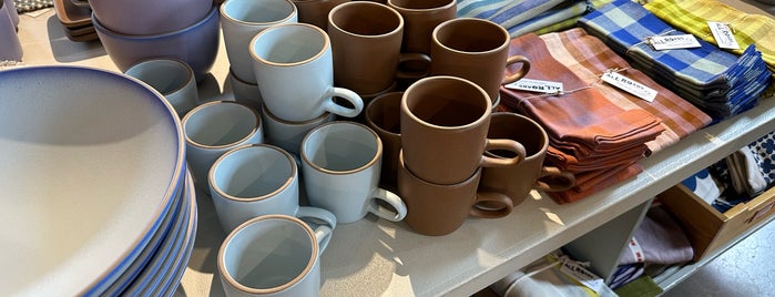 Heath Ceramics is one of Sausalito.