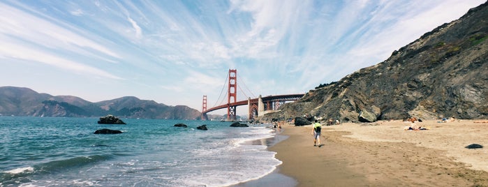 Marshall's Beach is one of San Francisco.