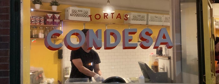 Tortas Condesa is one of Good eats.