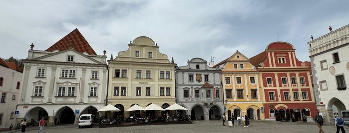 Náměstí Svornosti is one of Český Krumlov.