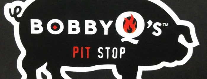 Bobby Q's Pit Stop is one of Lugares favoritos de Dave.