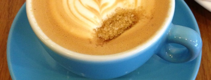 Prufrock Coffee is one of 99 Great London Coffees.