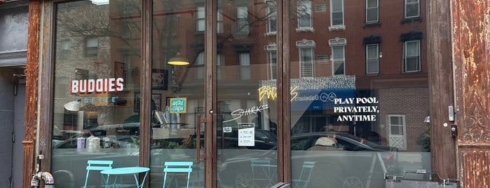 Buddies Coffee is one of Brooklyn/Queens.