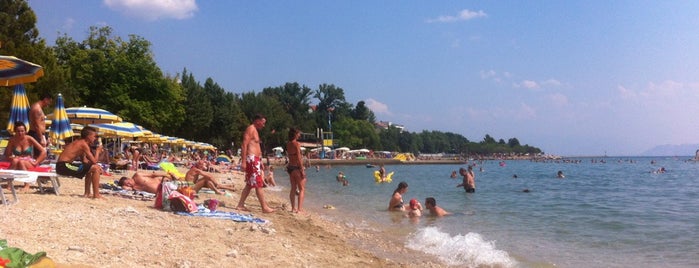 Gradska plaža Crikvenica is one of Nicole : понравившиеся места.