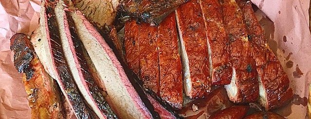 City Market is one of Texas Monthly's Top 50 BBQ Joints in Texas.