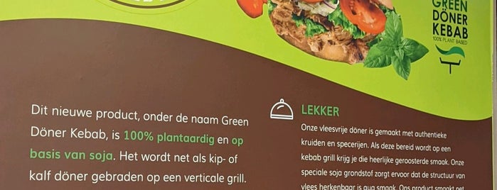Helin’s Vegan Döner is one of Amsterdam.