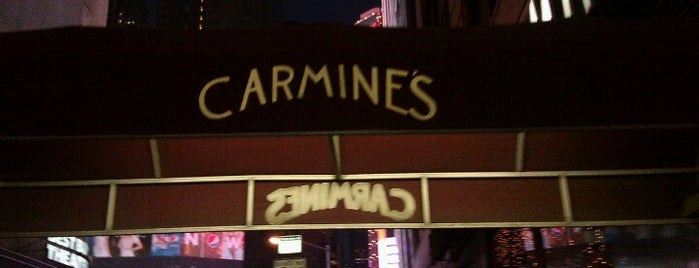 Carmine’s Italian Restaurant is one of NYC Eats.