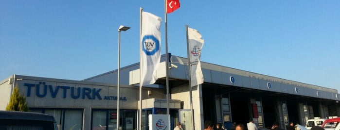 TÜVTÜRK Araç Muayene İstasyonu is one of สถานที่ที่ K. Umut ถูกใจ.
