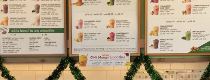 Jamba Juice is one of Conor’s Liked Places.