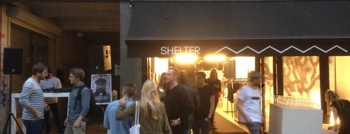 SHELTER is one of Shopping in Belgium!.