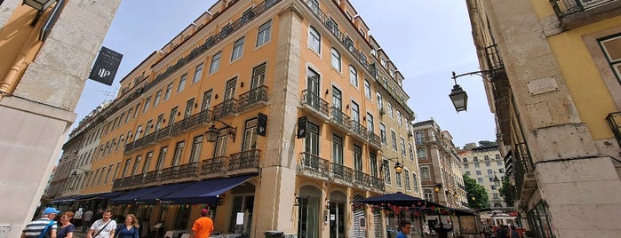 Hotel Santa Justa is one of Lisbon to Try.