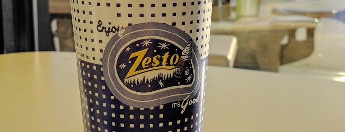 Zesto Ice Cream & Grill is one of Favorite Food.