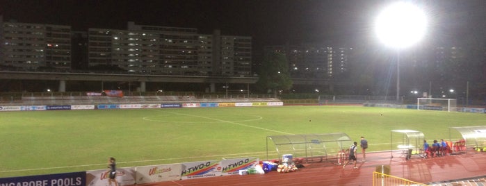 Woodlands Stadium is one of Soccer.