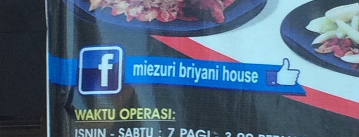 Meizuri Briyani is one of Makan @ Utara,MY #13.