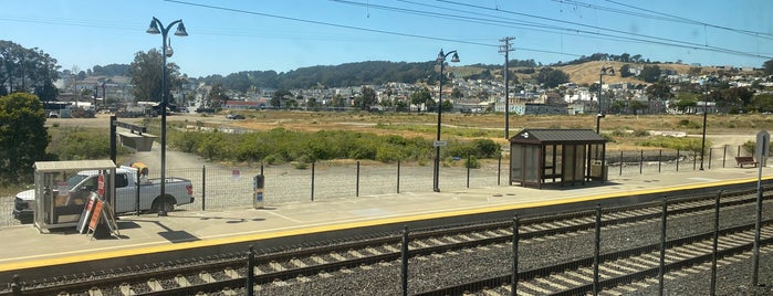 Bayshore Caltrain Station is one of Transportation.