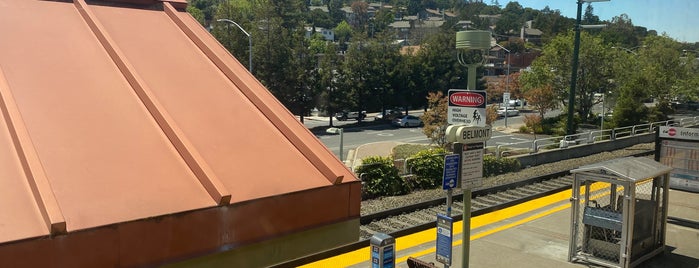 Belmont Caltrain Station is one of SF Trip 2016 🌉.