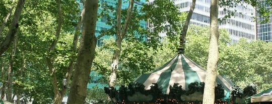 Bryant Park is one of NY Fun.