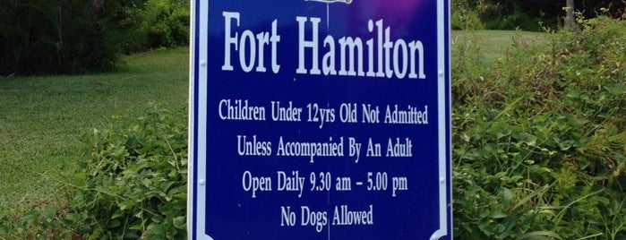 Fort Hamilton is one of Bermuda.