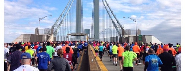 ING New York City Marathon Start Line is one of Tempat yang Disukai Lisa.