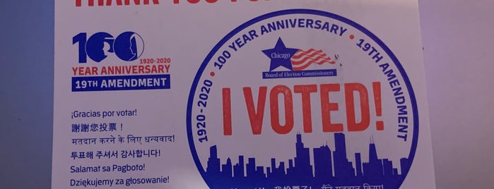 Chicago Early Voting Super Site is one of Orte, die Joan gefallen.