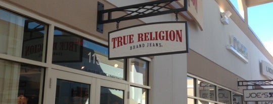 True Religion is one of Premium Outlets at Grand Prairie.