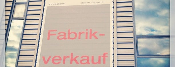 Gabor Shop Fabrikverkauf is one of Fabrikverkauf & Outlets (Factory Outlets) DE.