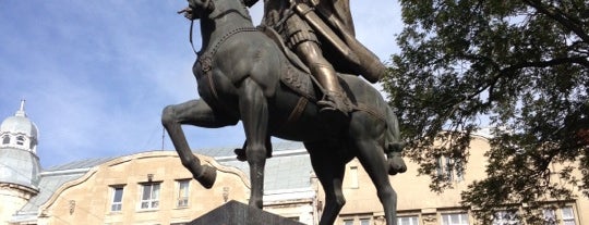 King Danylo Monument is one of Lviv.