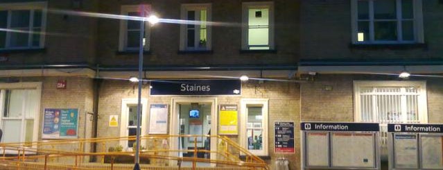 Staines Railway Station (SNS) is one of UK Train Stations.